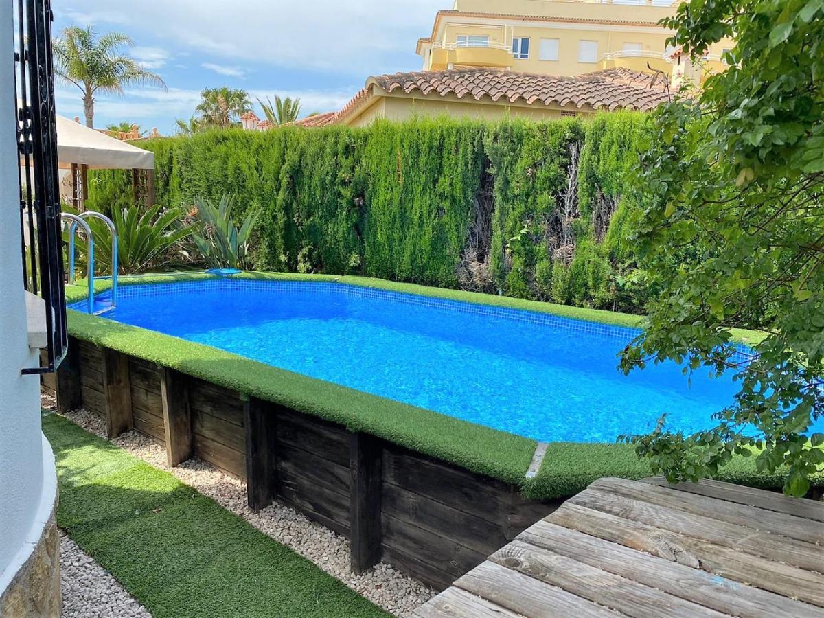Family Beach Villa Rubens Олива Екстериор снимка